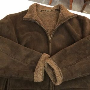 Men’s Weatherproof Faux Suede Jacket